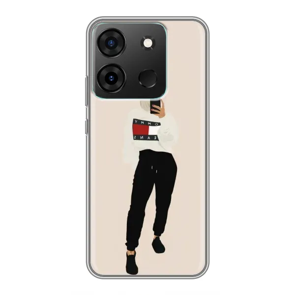 Чехол с рисунком «Стильная» для Infinix Smart 7 Чехол с рисунком «Стильная» для Infinix Smart 7