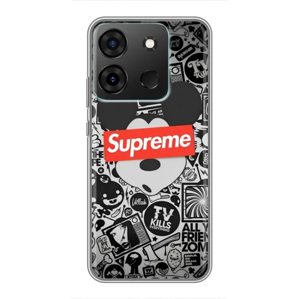 Чехол с рисунком «Supreme Маус» для Infinix Smart 7
