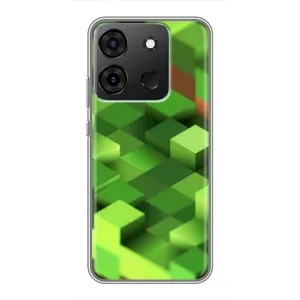 Чохли для Infinix Smart 7 (Персонажі МайнКрафт) (Текстура)