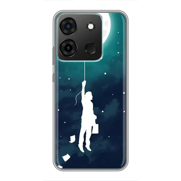 Чехол с рисунком «To The moon» для Infinix Smart 7 Чехол с рисунком «To The moon» для Infinix Smart 7