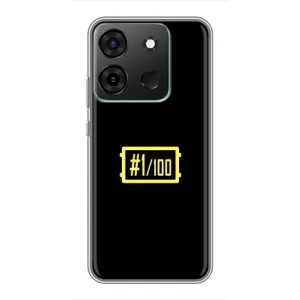 Чохол (TPU) з картинкою "Лого Пабг" на Інфінікс Смарт 7 (ТОП 1)