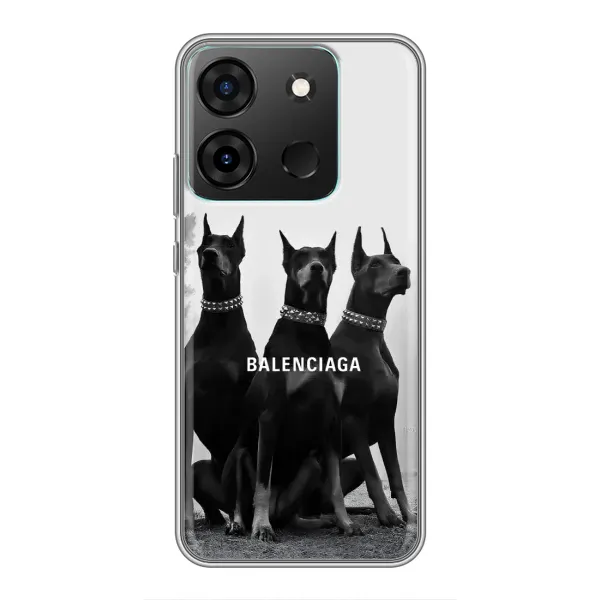 Чехол с рисунком «Три добермана» для Infinix Smart 7 Чехол с рисунком «Три добермана» для Infinix Smart 7