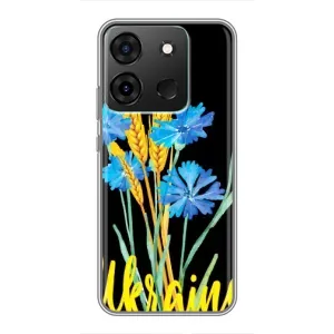 Чохол на Infinix Smart 7 (Український дизайн) (Україна в квітах)