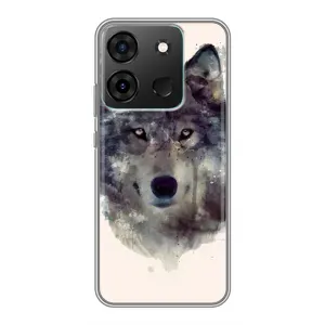Чехол с Волком на Infinix Smart 7 (Волк)