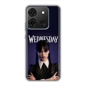 Чехлы с принтом Уэнсдей на Infinix Smart 7 (Wednesdey)