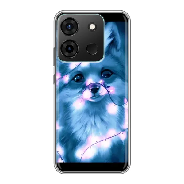 Чехол с рисунком «Яркая Лиса» для Infinix Smart 7 Чехол с рисунком «Яркая Лиса» для Infinix Smart 7