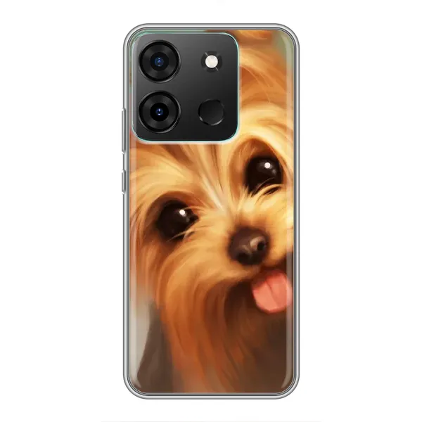 Чехол с рисунком «Йоршенский терьер» для Infinix Smart 7 Чехол с рисунком «Йоршенский терьер» для Infinix Smart 7
