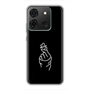 Чехлы (Знак сердечка) на Infinix Smart 7 (Знак Сердечка)