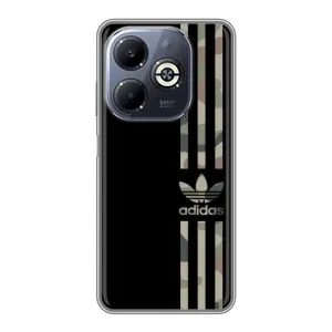 Чехол в стиле "Адидас" для Инфиникс Смарт 8 Плюс (Adidas)