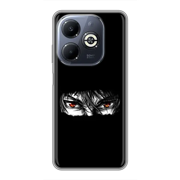 Чехол с рисунком «Аниме глаза» для Infinix Smart 8 Plus Чехол с рисунком «Аниме глаза» для Infinix Smart 8 Plus