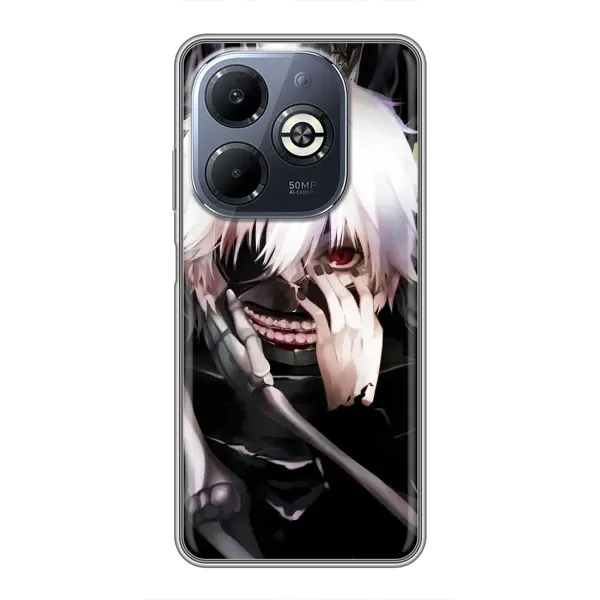 Чехол с рисунком «Аниме Гуль» для Infinix Smart 8 Plus Чехол с рисунком «Аниме Гуль» для Infinix Smart 8 Plus