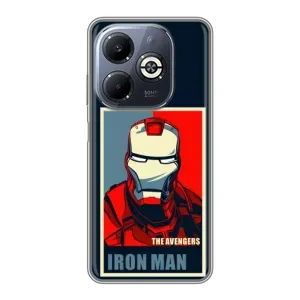 Чохол Супергерой Залізна Людина на Infinix Smart 8 Plus (Art Iron man)