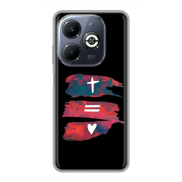 Чехол с рисунком «Атрибутика» для Infinix Smart 8 Plus Чехол с рисунком «Атрибутика» для Infinix Smart 8 Plus