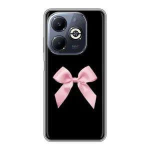 Чохол банти для Infinix Smart 8 Plus (Бант на чорному)