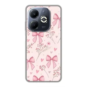 Чохол банти для Infinix Smart 8 Plus (Банти з квітами)