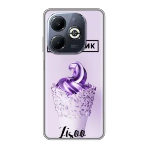 Чехол с рисунком «BLACKPINK lisa» для Infinix Smart 8 Plus