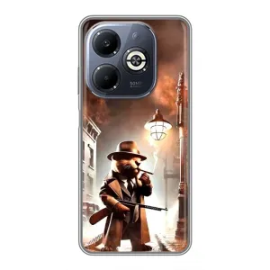 Чохол з мемами траралело тралала для Infinix Smart 8 Plus (Бобріто бандіто)