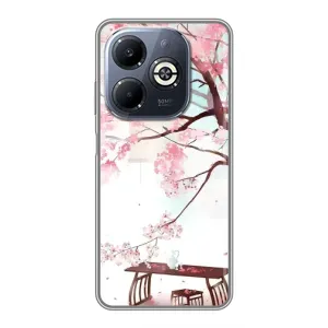 Чохол з картинкою Сакури на Infinix Smart 8 Plus (Чайна церемонія)