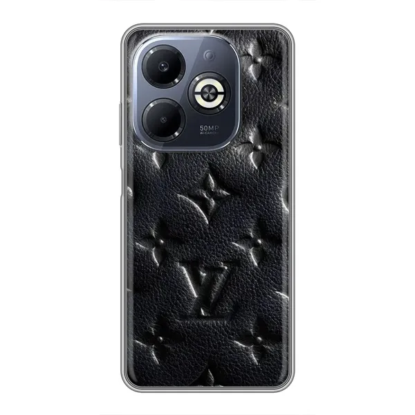 Чехол с рисунком «Черный ЛВ» для Infinix Smart 8 Plus
