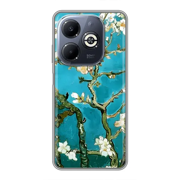 Чехол с рисунком «Цветение Сакуры» для Infinix Smart 8 Plus Чехол с рисунком «Цветение Сакуры» для Infinix Smart 8 Plus