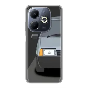 Чехлы с тематикой "Крутые машины" на Infinix Smart 8 Plus (Девятка)