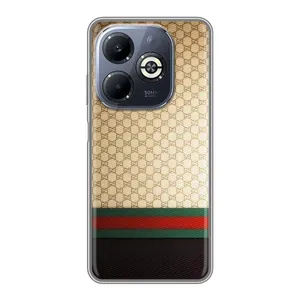Чехлы Бренд GUCCI для Infinix Smart 8 Plus (Фон Гуччи)