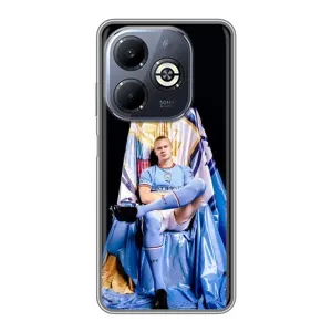 Чехлы с принтом для Infinix Smart 8 Plus Футболист (футболист Холанн)
