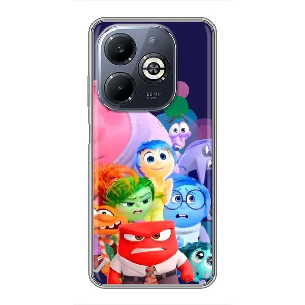 Чехол с рисунком «Герои головоломки» для Infinix Smart 8 Plus Чехол с рисунком «Герои головоломки» для Infinix Smart 8 Plus