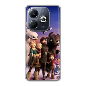 Чехол дракон Беззубик для Infinix Smart 8 Plus (Герои дракона)
