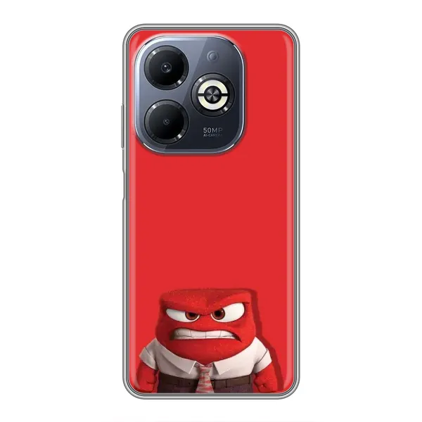 Чехол с рисунком «Гнев» для Infinix Smart 8 Plus Чехол с рисунком «Гнев» для Infinix Smart 8 Plus