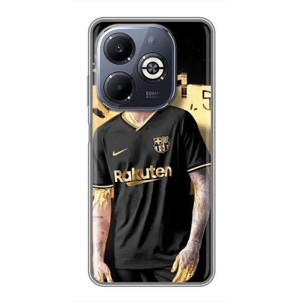 Чехол с рисунком «Gold Neymar» для Infinix Smart 8 Plus Чехол с рисунком «Gold Neymar» для Infinix Smart 8 Plus