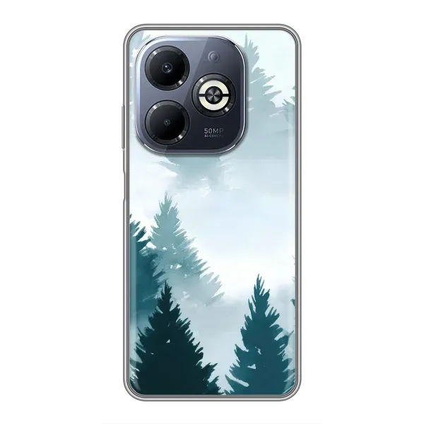 Чехол с рисунком «Горный лес» для Infinix Smart 8 Plus Чехол с рисунком «Горный лес» для Infinix Smart 8 Plus