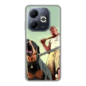Чехол с рисунком «GTA» для Infinix Smart 8 Plus