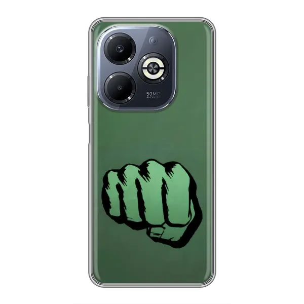 Чехол с рисунком «Халк» для Infinix Smart 8 Plus