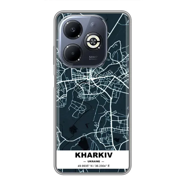 Чехол с рисунком «Харьков» для Infinix Smart 8 Plus Чехол с рисунком «Харьков» для Infinix Smart 8 Plus
