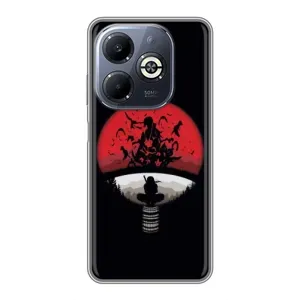 Чохли з принтом Ітачі Учіха на Infinix Smart 8 Plus (Ітачі на чорному)