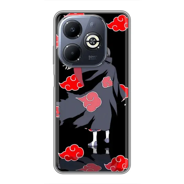 Чехол с рисунком «Итачи в плаще» для Infinix Smart 8 Plus Чехол с рисунком «Итачи в плаще» для Infinix Smart 8 Plus