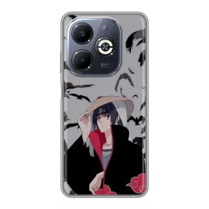 Чохли з принтом Ітачі Учіха на Infinix Smart 8 Plus (Ітачі Ворони)