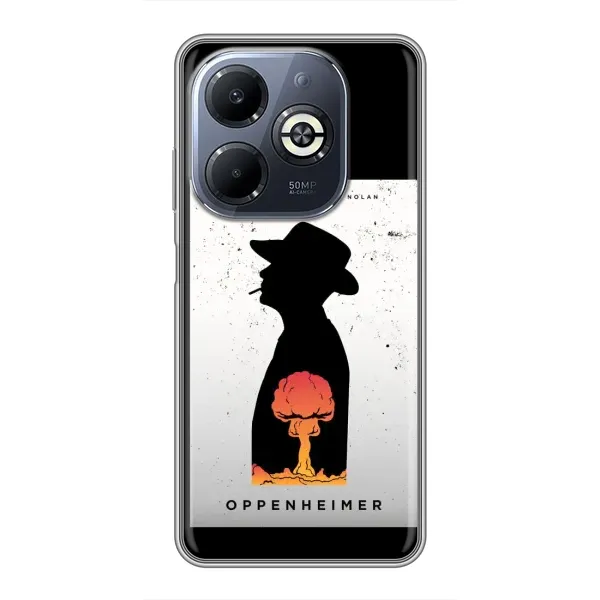Чехол с рисунком «Изобретатель» для Infinix Smart 8 Plus