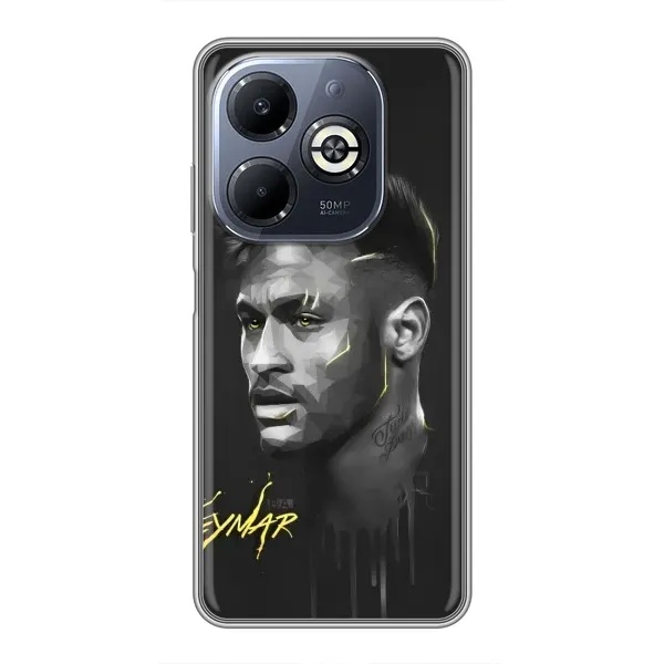 Чехол с рисунком «Junior Neymar» для Infinix Smart 8 Plus Чехол с рисунком «Junior Neymar» для Infinix Smart 8 Plus