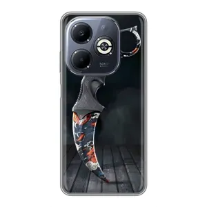 Чехол с рисунком «Кинжал КС ГО» для Infinix Smart 8 Plus