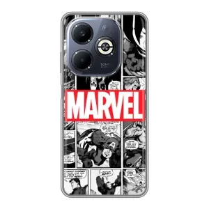 Силіконовий Чохол для Infinix Smart 8 Plus (Комікс Марвел)