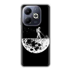 Чехол с рисунком «Космонавт» для Infinix Smart 8 Plus