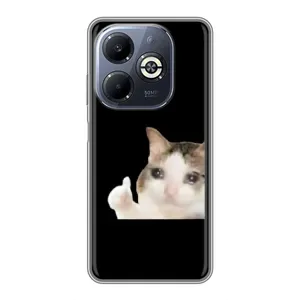 Бампер з принтом Меми для Infinix Smart 8 Plus (Кіт у сльозах)