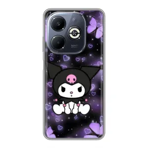 Чохол з персонажем Куромі на Infinix Smart 8 Plus (Куромі на чорному)