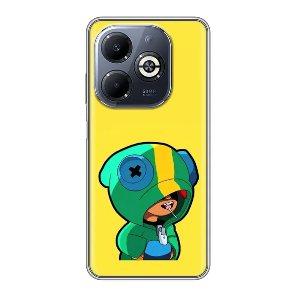 Чехол с рисунком «Леон (LEON)» для Infinix Smart 8 Plus
