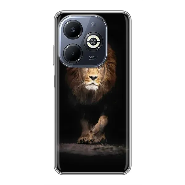 Чехол с рисунком «Красивый Лев» для Infinix Smart 8 Plus Чехол с рисунком «Красивый Лев» для Infinix Smart 8 Plus