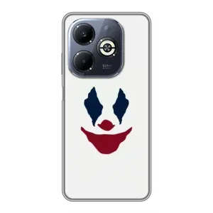 Чехлы с картинкой Джокера на Infinix Smart 8 Plus (Лицо Джокера)