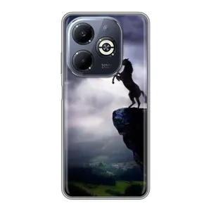Чохли з зображенням різних тварин на Infinix Smart 8 Plus (Кінь)