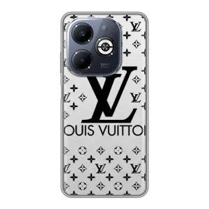 Чехол с рисунком «LV» для Infinix Smart 8 Plus